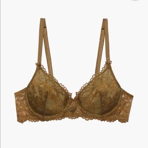 Unlined Floral Lace Bra